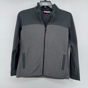 Killik Softshell Jacket Women's Medium Versa Full Zip Gray Zip Pockets